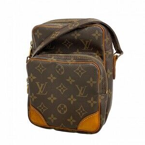 LOUIS VUITTON Authentic Brown Monogram Shoulder Bag